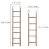 2pcs Bird Wooden Ladder Bird Ladders Wooden Ladder for Bird