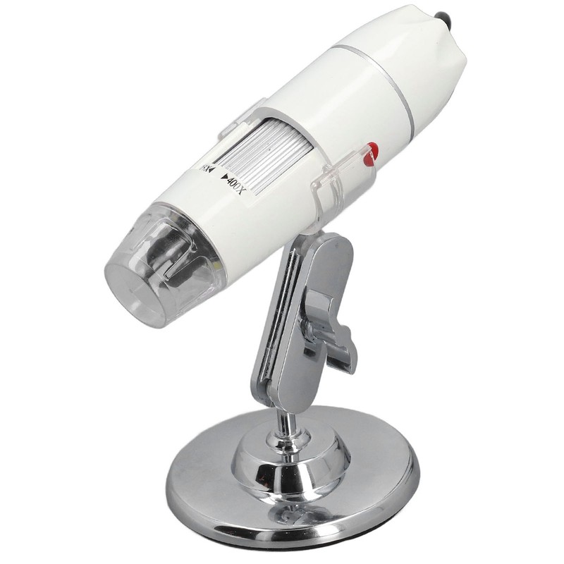 USB Digital Microscope CMOS Sensor 25x to 400x TV AV