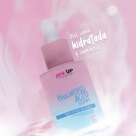 PINK UP  Suero De cido Hialuronico  Hidratacin profunda a la piel del rostro  Minimiza Lneas de Expresin  No Pegajoso  Suero facial  Serum  30ml...   