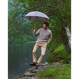 FALKE Men's Sensitive London Calf Socks, Blue (Sapphire), 9-11 UK