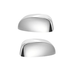 MACHSWON 1 Paar verchromte Seitenspiegelabdeckungen für Silverado Sierra 1500+2500+3500HD 2007-2013 Tahoe Suburban Avalanche Yukon+Yukon XL Escalade EXT ESV