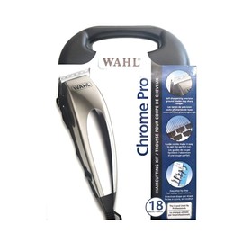WAHL Chrome Pro - Kit de corte de pelo (18 piezas)
