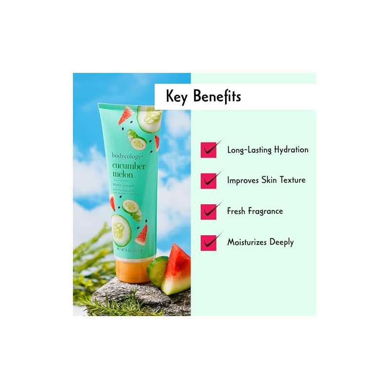 Bodycology Crema Corporal Sandia Pepinio 237 ml