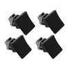 MAX COOL 4PCS Square Door Handle Push Locks Marine Latch
