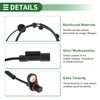 Motoforti ABS Wheel Speed Sensor ABS Sensor Anti-lock Braking System