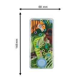 THE REPLICANT Skill Game with Water Animal World / Dimensions: 14 x 6.8 cm / Jungle Model