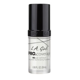 L.A. Girl Pro Coverage - Base líquida, Blanco, 0.95 Fl Oz