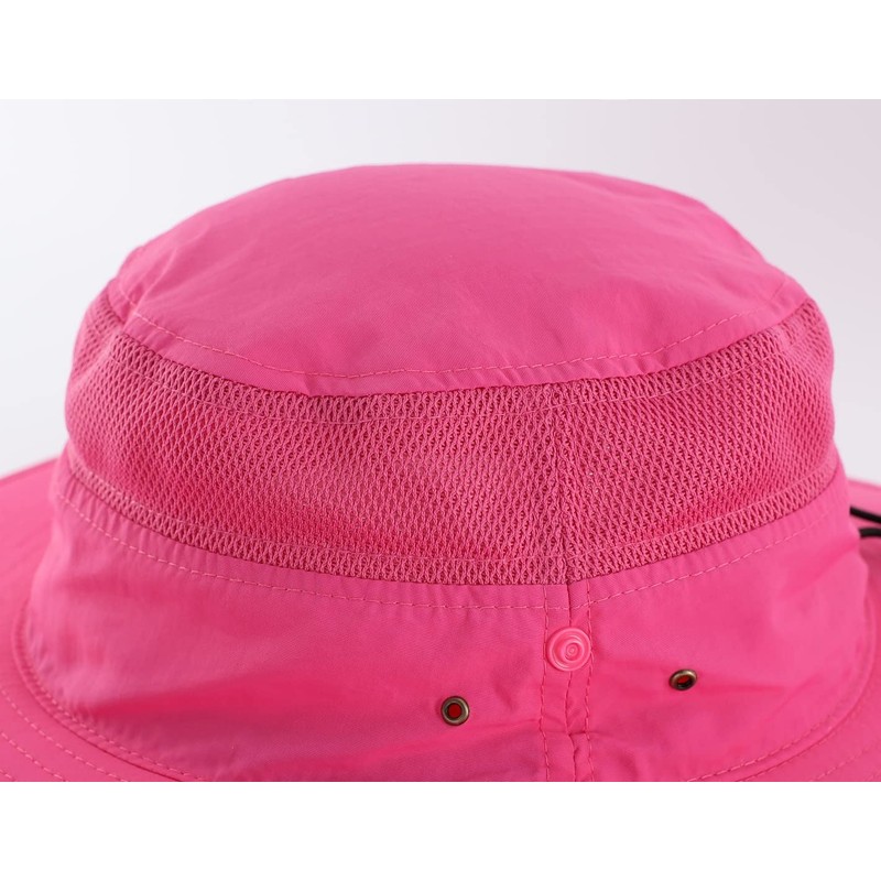 [Connectyle] UPF 50+ Men's Ladies Mesh Safari Hat Wide Brim