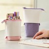 Pencil Case Stand Up Pen Holder Cute Telescopic Pen Case