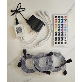 duoCo Phone Controlled RGB LED Light Strip - 16'