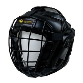 Marshall World Head Guard Wire Mesh Face BK HG17 M