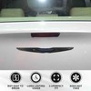 RAZPOY for Chrysler Emblem Cover, Carbon Fiber Front & Rear