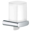 Keuco Elegance Set, Plastic, 11652010100 Lotion Dispenser Holder Pump Chrome-Plated