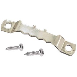 Taskar 20 Pack Sawtooth Picture Frame Hanger 45mm Silver Nickel + Screws