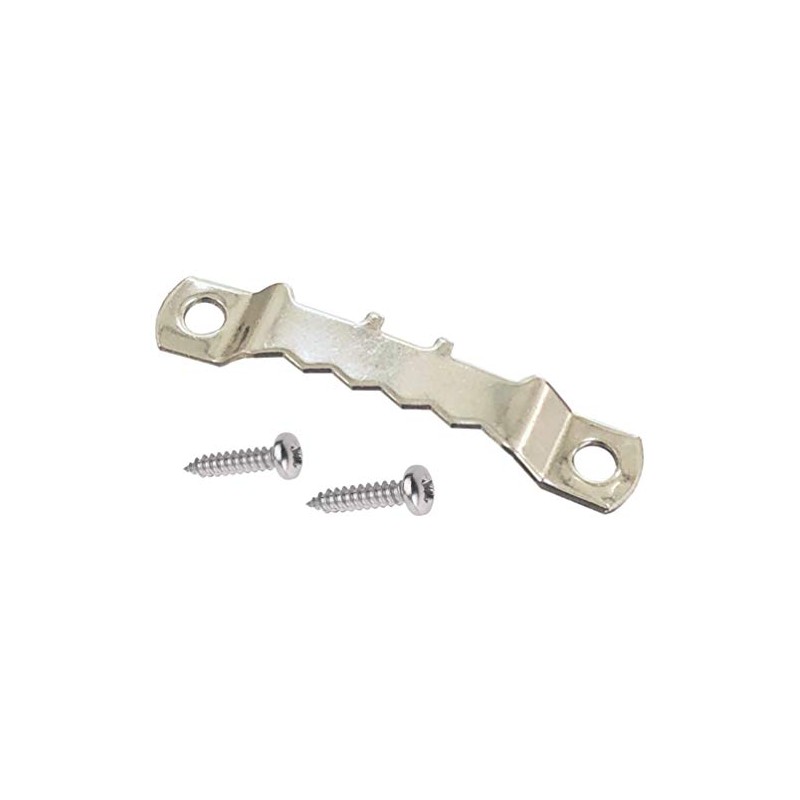 Taskar 20 Pack Sawtooth Picture Frame Hanger 45mm Silver Nickel