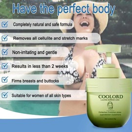 Crema de Colágeno Reafirmante, Loción Corporal Hidratante para Todo Tipo de Piel, Crema Tensora para el Cuerpo (2PCS)