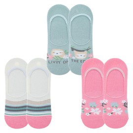 Karma Women's No Show, Sloth, One Size