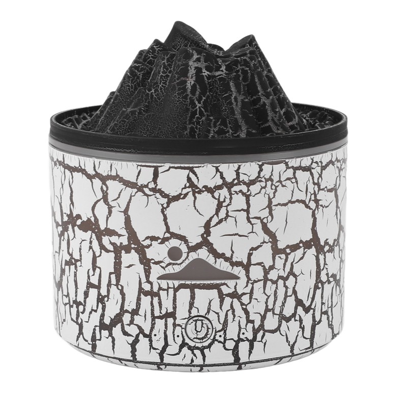 Volcano Diffuser 5V 180ml Relaxing Auto Off Warm Atmosphere Flame