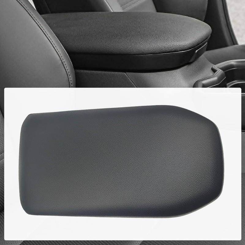 GOLACOD Center Console Lid Armrest Cover Compatible with Toyota Rav4