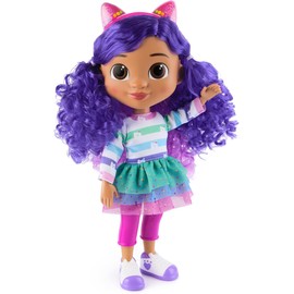 Gabby's Dollhouse Sing & Celebrate 13-Inch Gabby Girl Doll & Reversible Cat Ears