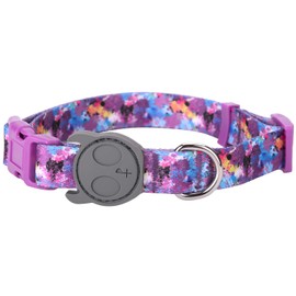 PetANTastic Best Adjustable Medium Dog Collar Durable Soft & Heavy Duty with Sparkling Galaxy Design, Outdoor & Indoor use Comfort Dog Collar for Girls, Boys, Puppy, Adults