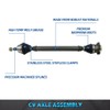 Bode-man Front Right Side CV Axle Half-Shaft Assembly For 2002-2005