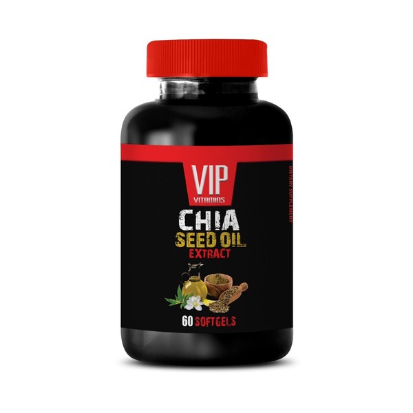 chia seeds bulk - CHIA SEED OIL 1000mg - omega-3 fatty acids 1 Bottle
