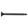 The Hillman Group 39532 6 x 1-7/8-Inch Self Drilling Phillips Drywall Screw, 100-Pack , black