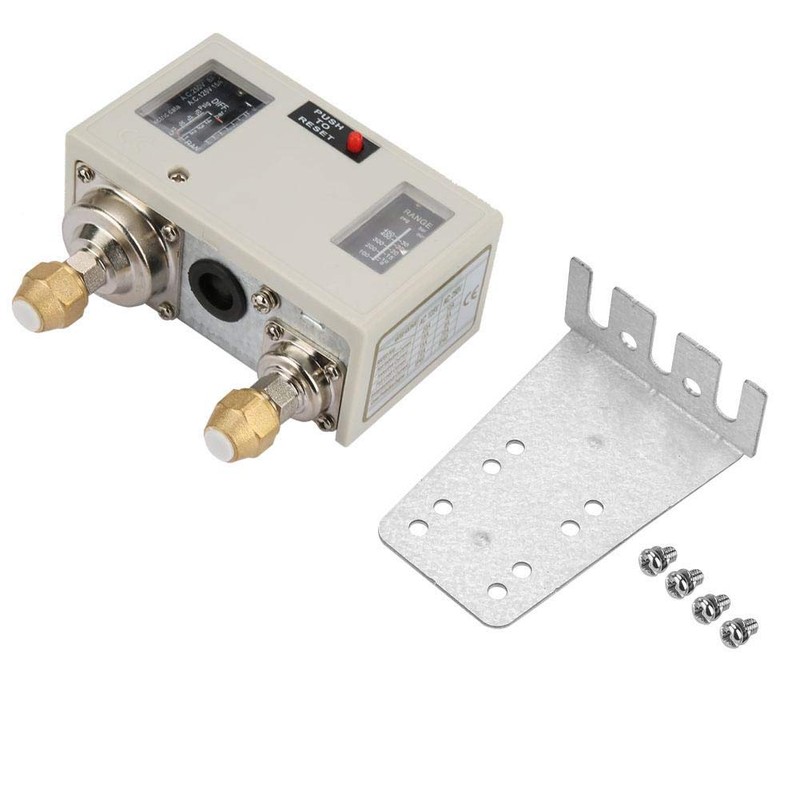 R1 / 4 "Dual Pressure Control Switch, 250V 15A Electronic