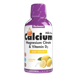 Bluebonnet Calcio Citrato De Magnesio + D3 Limon 473 Mll