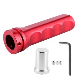 Qiilu Car Handbrake Cover, Universal Handbrake Handle Sleeve Non-Slip Handbrake Cover Accessories for Car (Red)