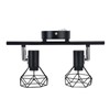 E14 Lamp Holder Double End Hollow Ceiling Light Base Adjustable
