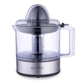 ALPINA Lemon Squeezer, 30 Watt, 800 ml, Stainless Steel Design