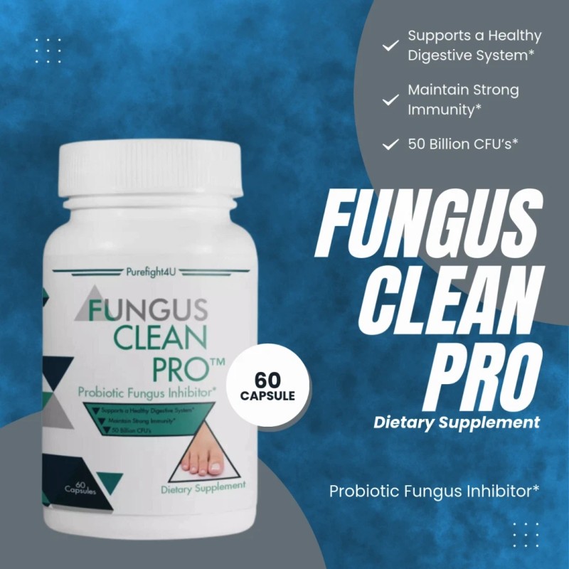 Fungus Clean Pro Nail Fungus Support, Probiotic for Healthy Nails
