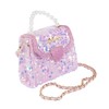Girabrilla Fashion Bauletto, Borsetta Pochette con Maniglia di Perle e