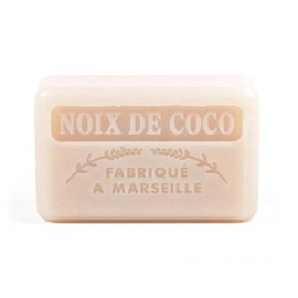 125g Savon De Marseille Soap - Coconut (noix de coco) by Foufour