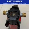 2 Sets Impeller & O-Ring Kit Transfer Pumps Replaces, Fits