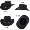 Western Outback Felt Cowboy Hat for Women Cowgirls Fedora Gus