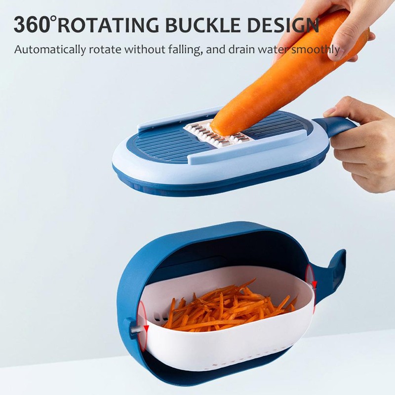 Multifunctional Kitchen Potato Carrot Cucumber Mandoline Grater Cutter Grater Shredders