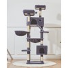 Taoqimiao Cat Tree 71-Inch, Cat Tower for Indoor Cats Large
