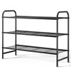 Kitsure Shoe Rack - Stainless Steel Shoe Organizer, Sturdy Shoe