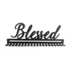 Motivational 'Blessed' Sports Medal Hanger and Lanyard Ribbon Display Holder