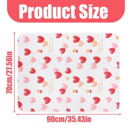 DOKRIN Fasciatoio da viaggio,Tappetino per pannolini impermeabile, fasciatoio portatile impermeabile lavabile da 70 * 90 cm