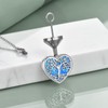 ONEFINITY Urn Necklace for Ashes Sterling Silver Heart Tree of
