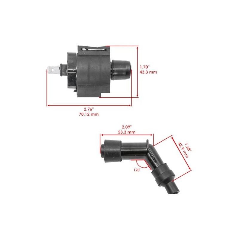 Ignition Coil for Honda Rancher 350 TRX350 2x4 4x4 2000-2006