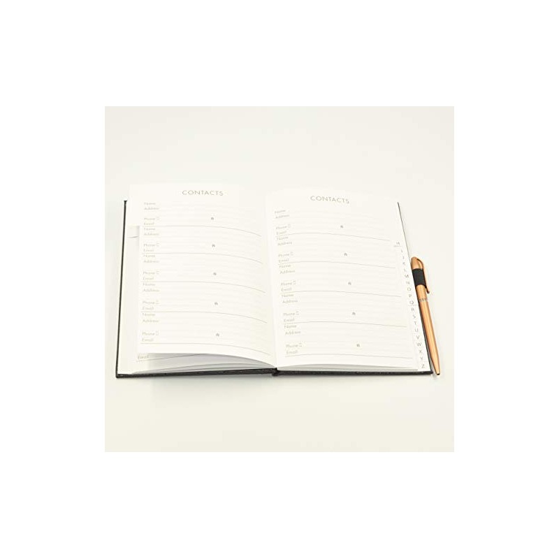 A to Z Telephone A5 Address Book A-Z Index Hard