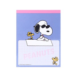 Sunstar Stationery COMICAL SCENES S2840200 Snoopy Memo Stand Type Joe Cool