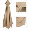 GLDDFDG 10Ft 6 Ribs Patio Umbrella Replacement Canopy (Canopy only),