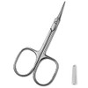 WELANGBN Cuticle Scissors Extra Fine for Manicure and Pedicure, Curved