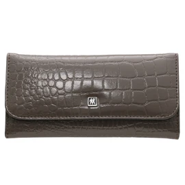 Zwilling 97508-005-0 Classic Stainless Steel Case in Crocodile Look with Press Stud Fastener Taupe